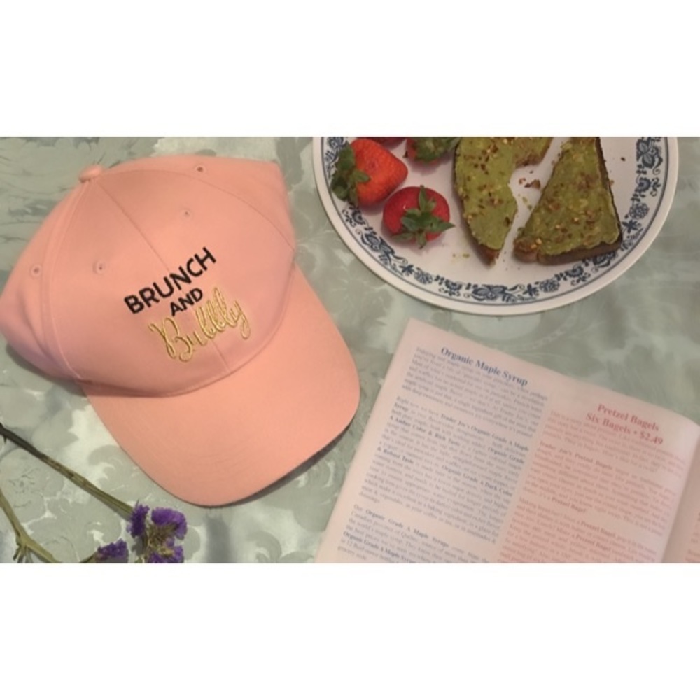 FRANCESCA'S BRUNCH AND BUBBLY BASEBALL HAT